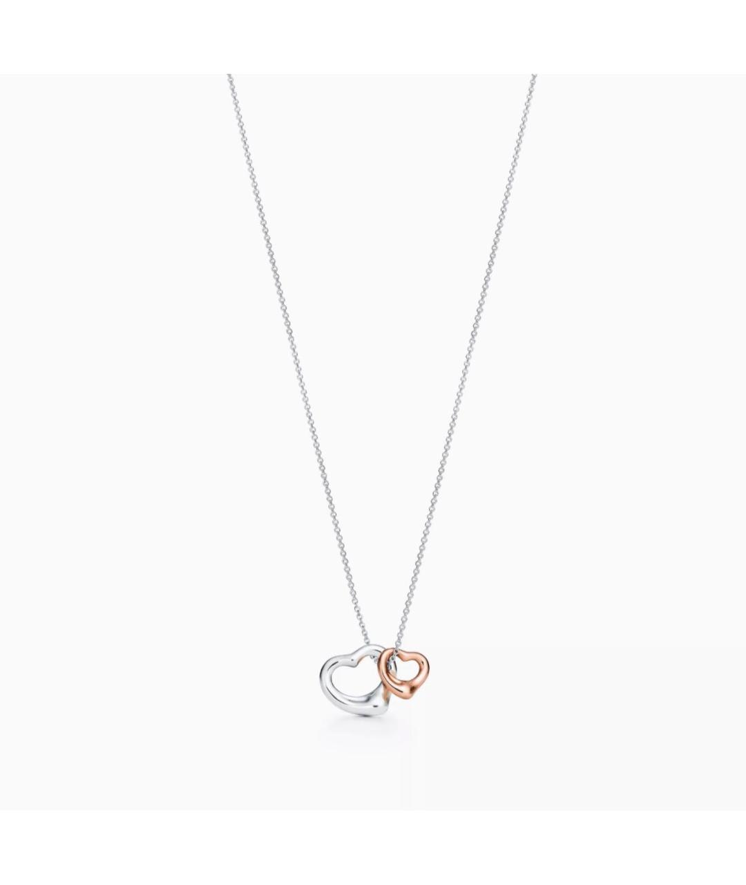 TIFFANY&CO Мульти серебряное колье, фото 3