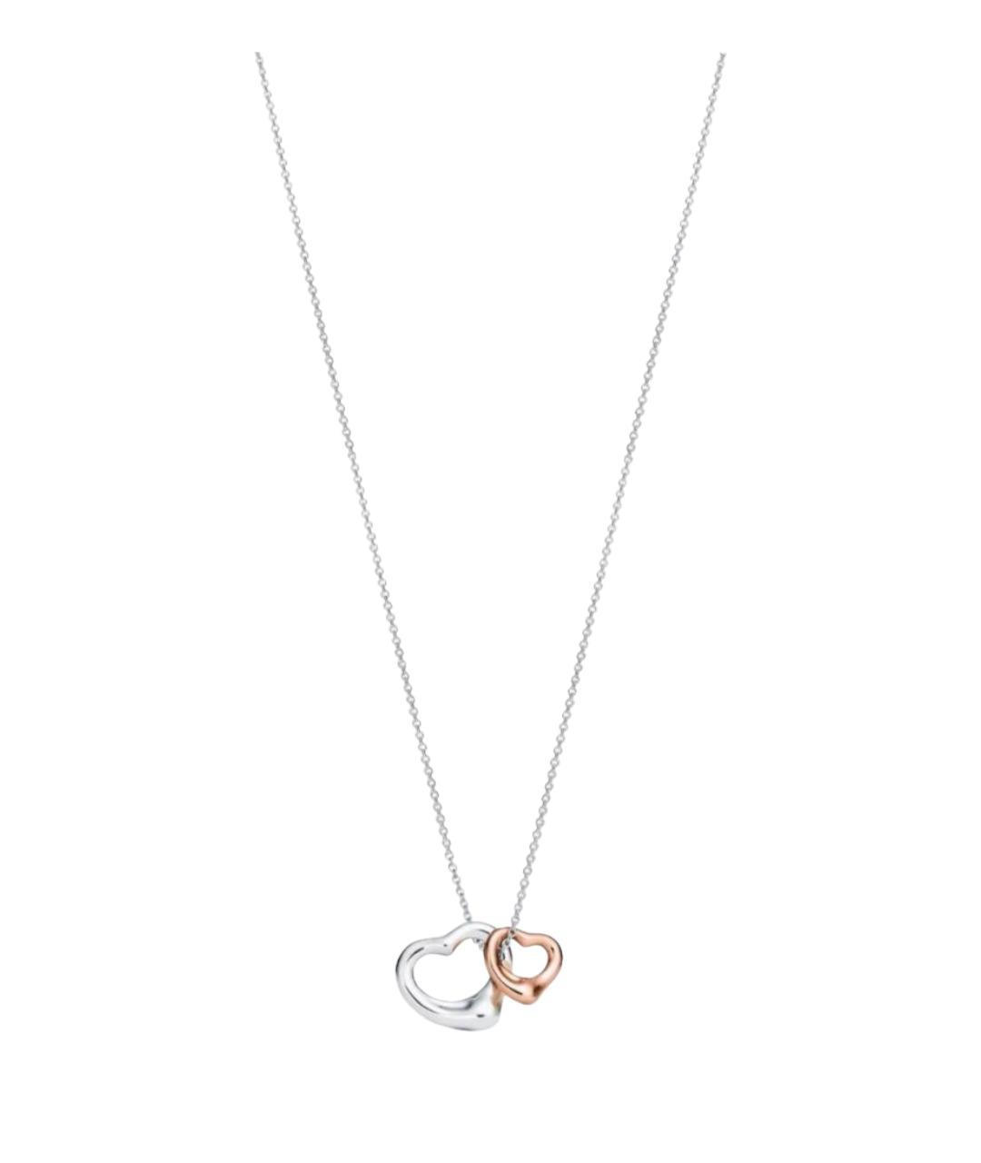 TIFFANY&CO Мульти серебряное колье, фото 1