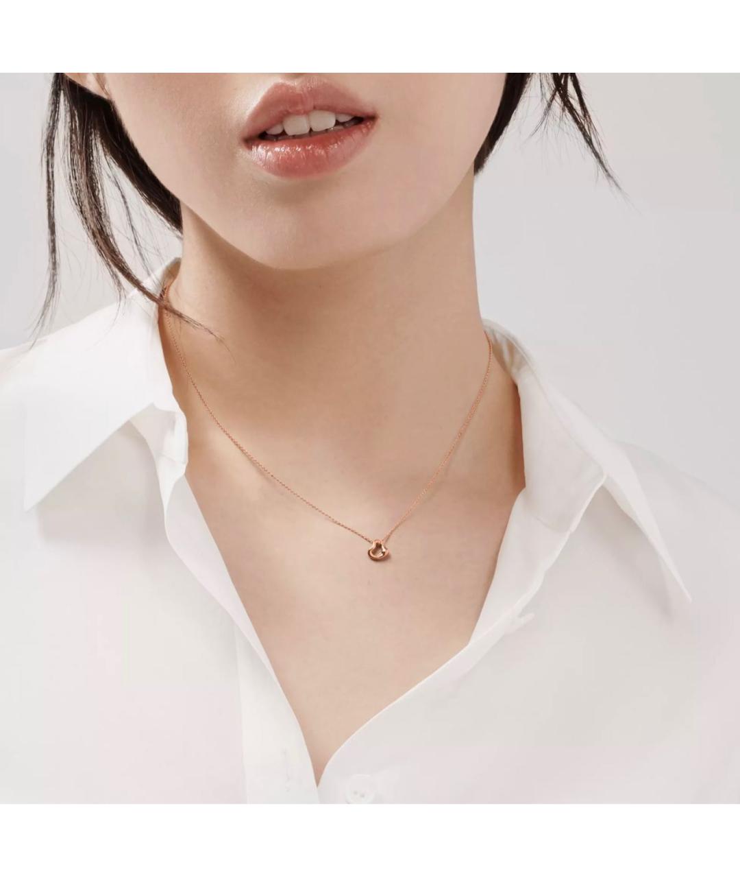 TIFFANY&CO Золотое колье из розового золота, фото 2