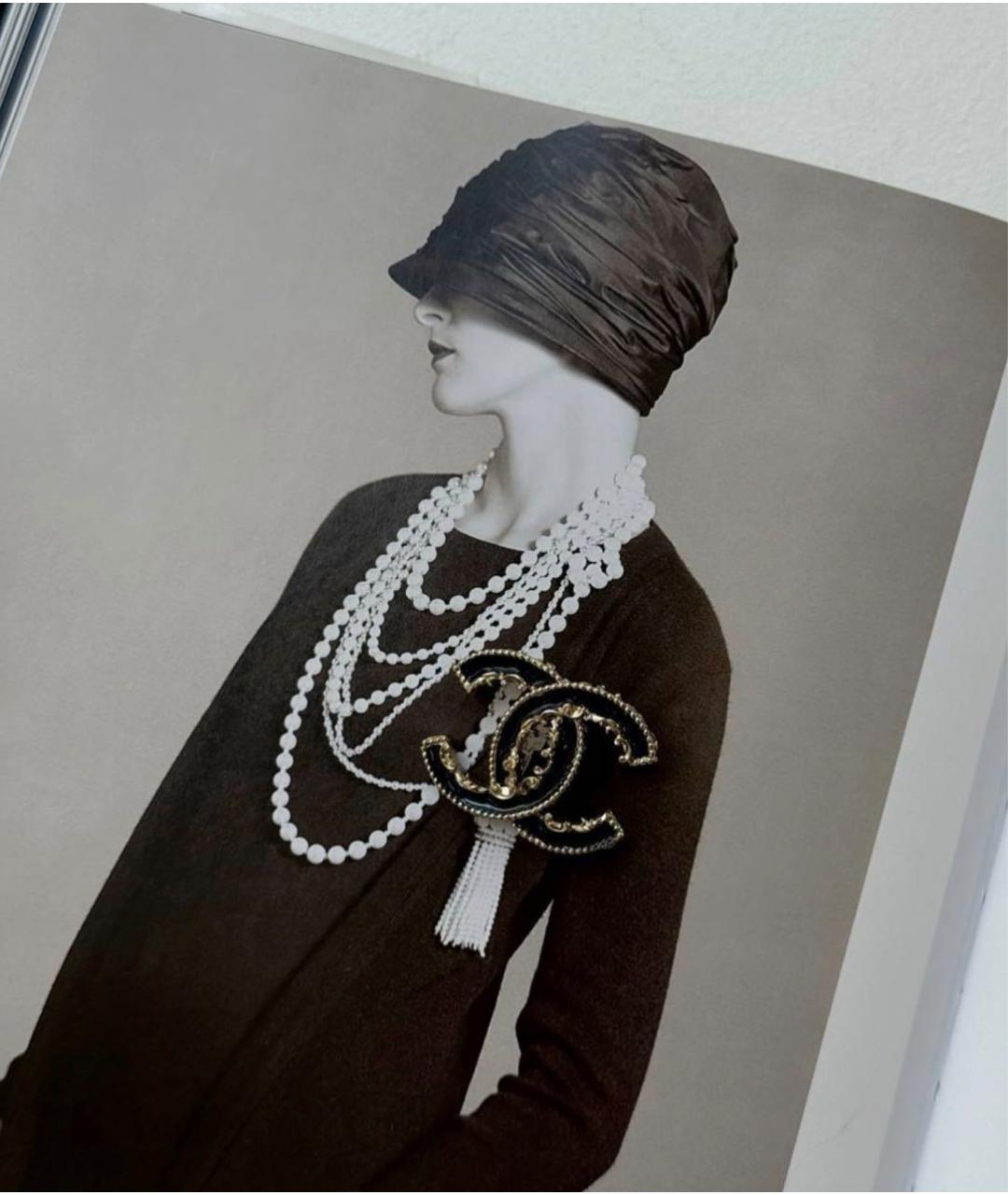 CHANEL Черная булавка / брошь, фото 2