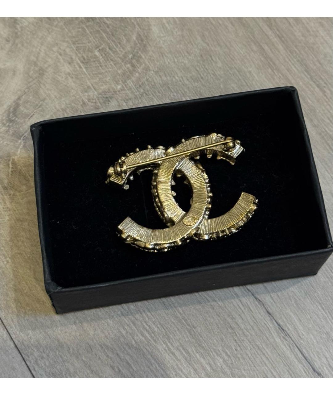CHANEL Черная булавка / брошь, фото 3
