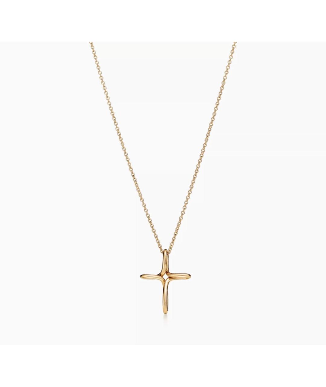 TIFFANY&CO Золотое колье из желтого золота, фото 5