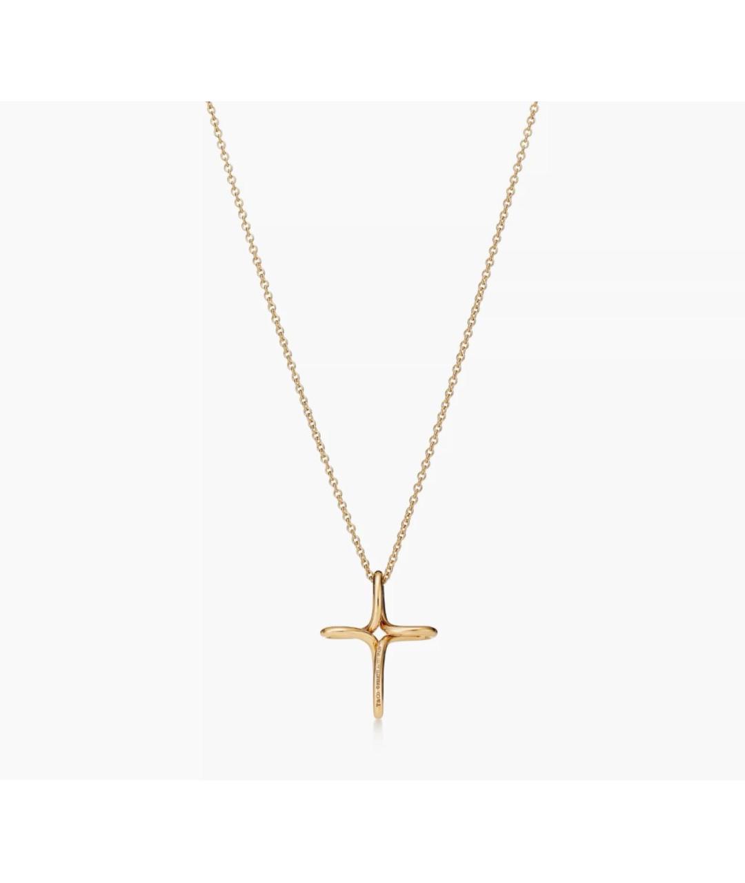 TIFFANY&CO Золотое колье из желтого золота, фото 4