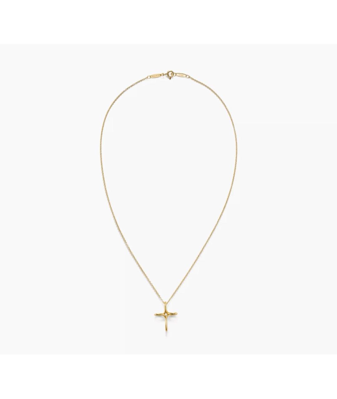 TIFFANY&CO Золотое колье из желтого золота, фото 3