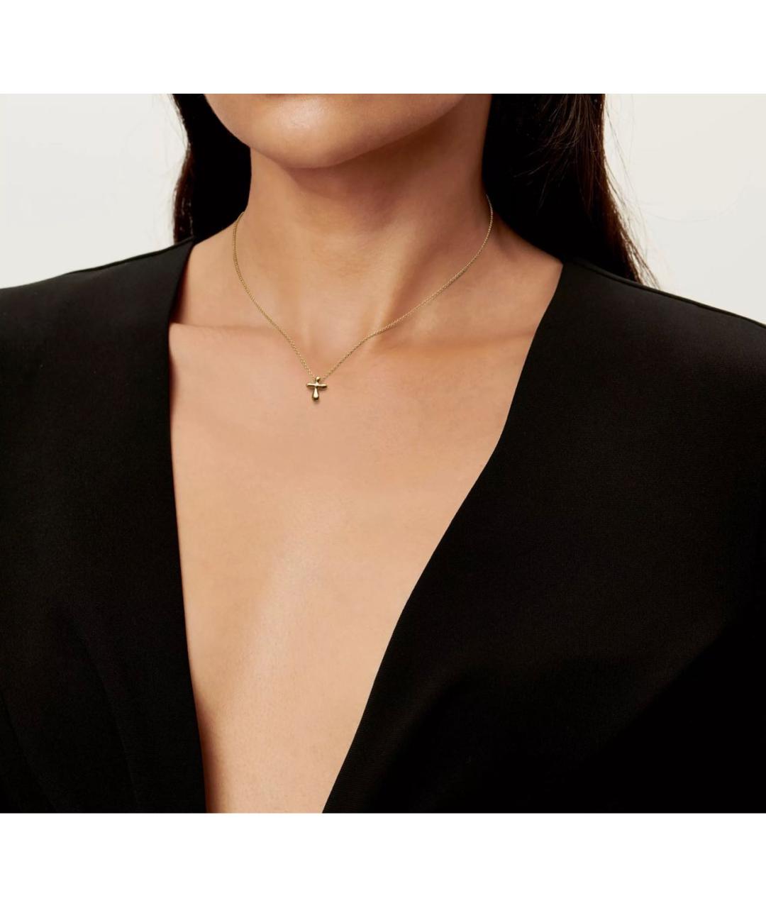 TIFFANY&CO Золотое колье из желтого золота, фото 2