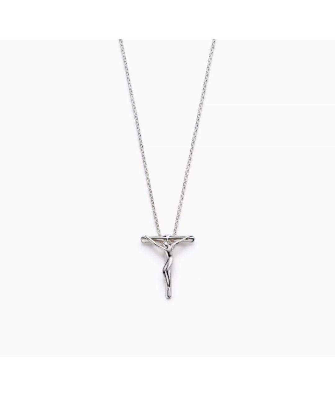 TIFFANY&CO Серебряное серебряное колье, фото 4