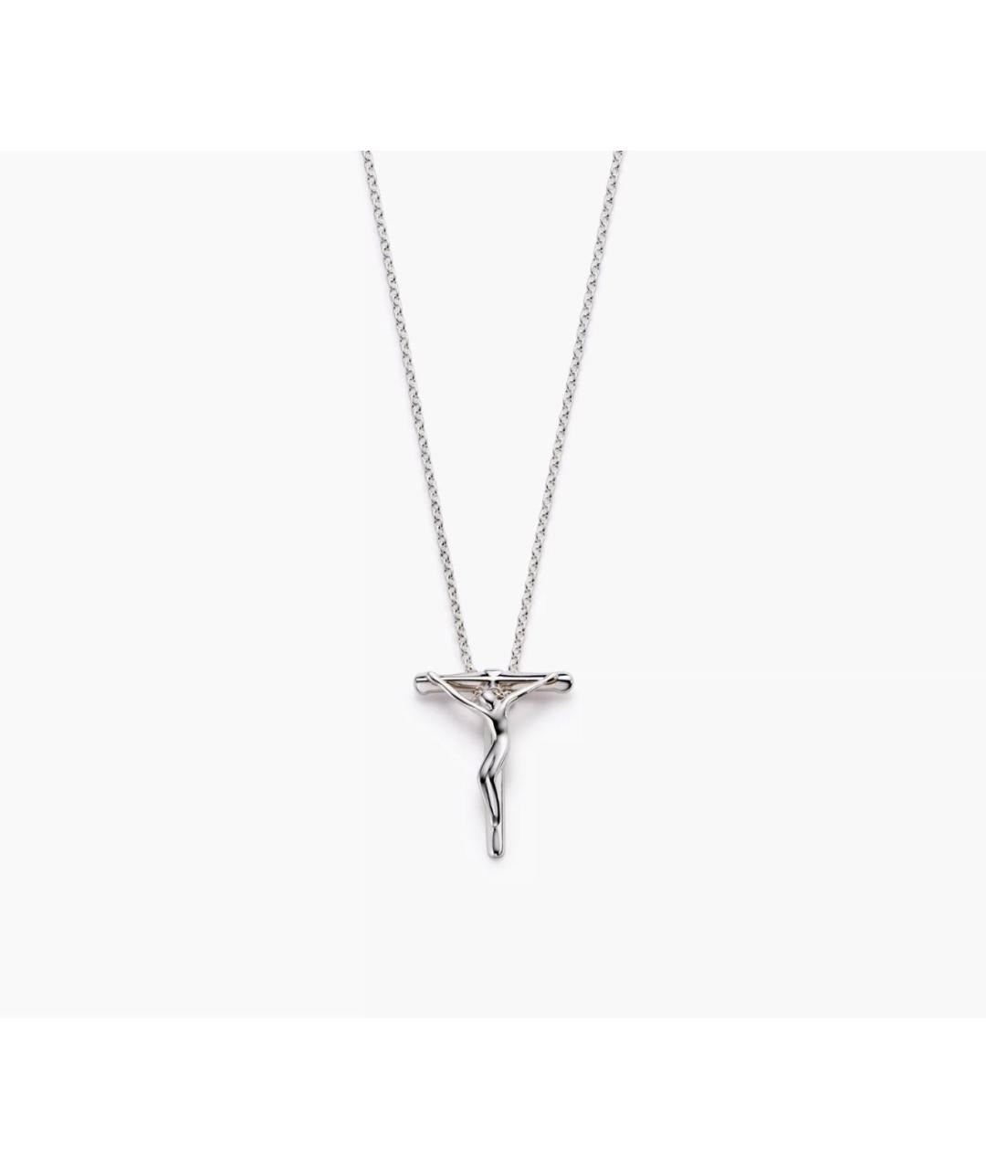 TIFFANY&CO Серебряное серебряное колье, фото 3