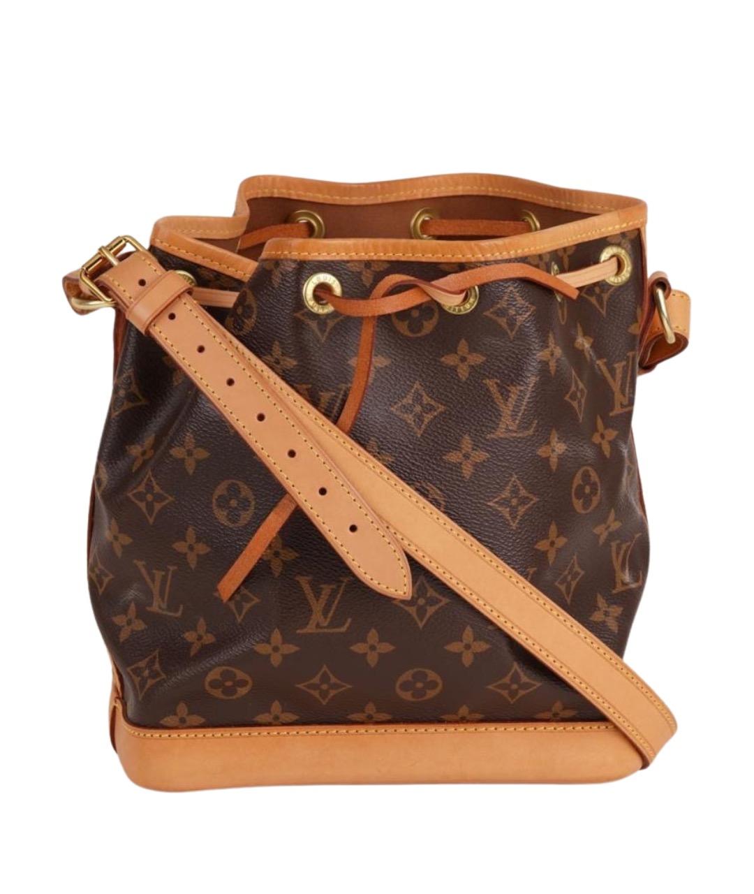 LOUIS VUITTON Коричневая кожаная сумка тоут, фото 1