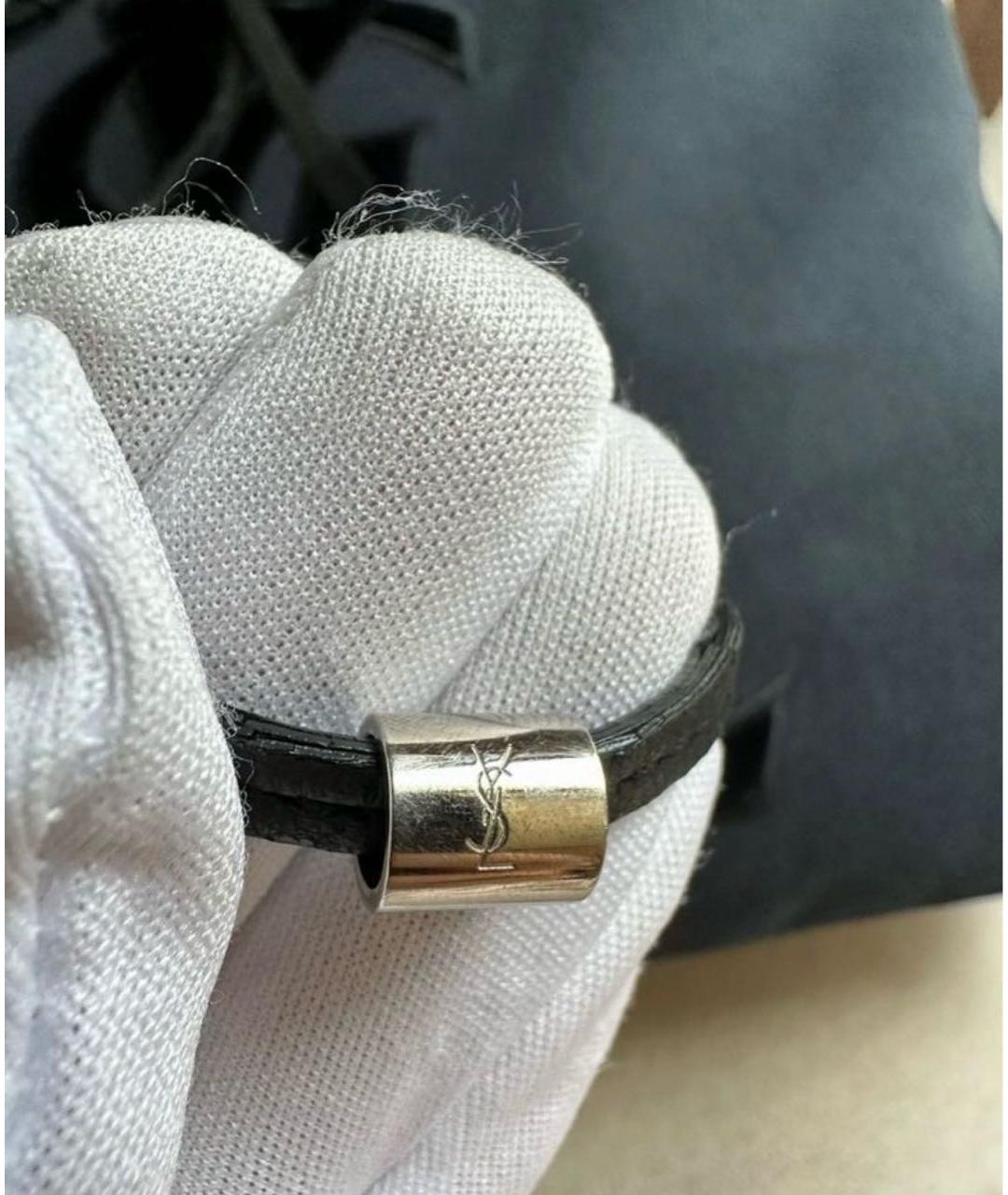 SAINT LAURENT Черная сумка тоут, фото 2