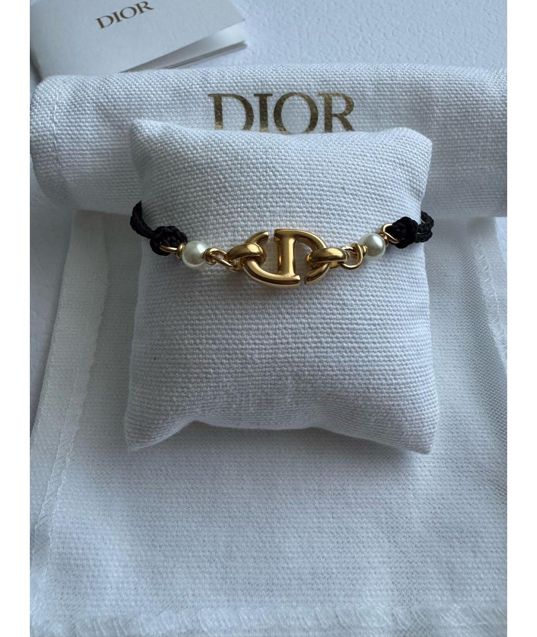 CHRISTIAN DIOR Черный браслет, фото 2