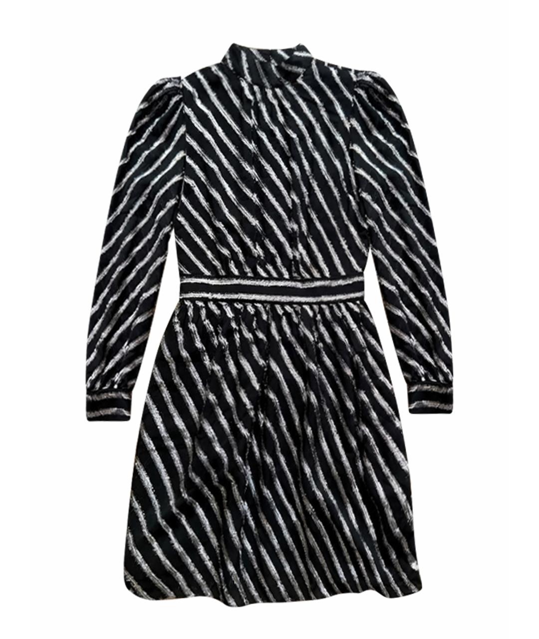 MICHAEL MICHAEL KORS Черное шелковое вечернее платье, фото 1