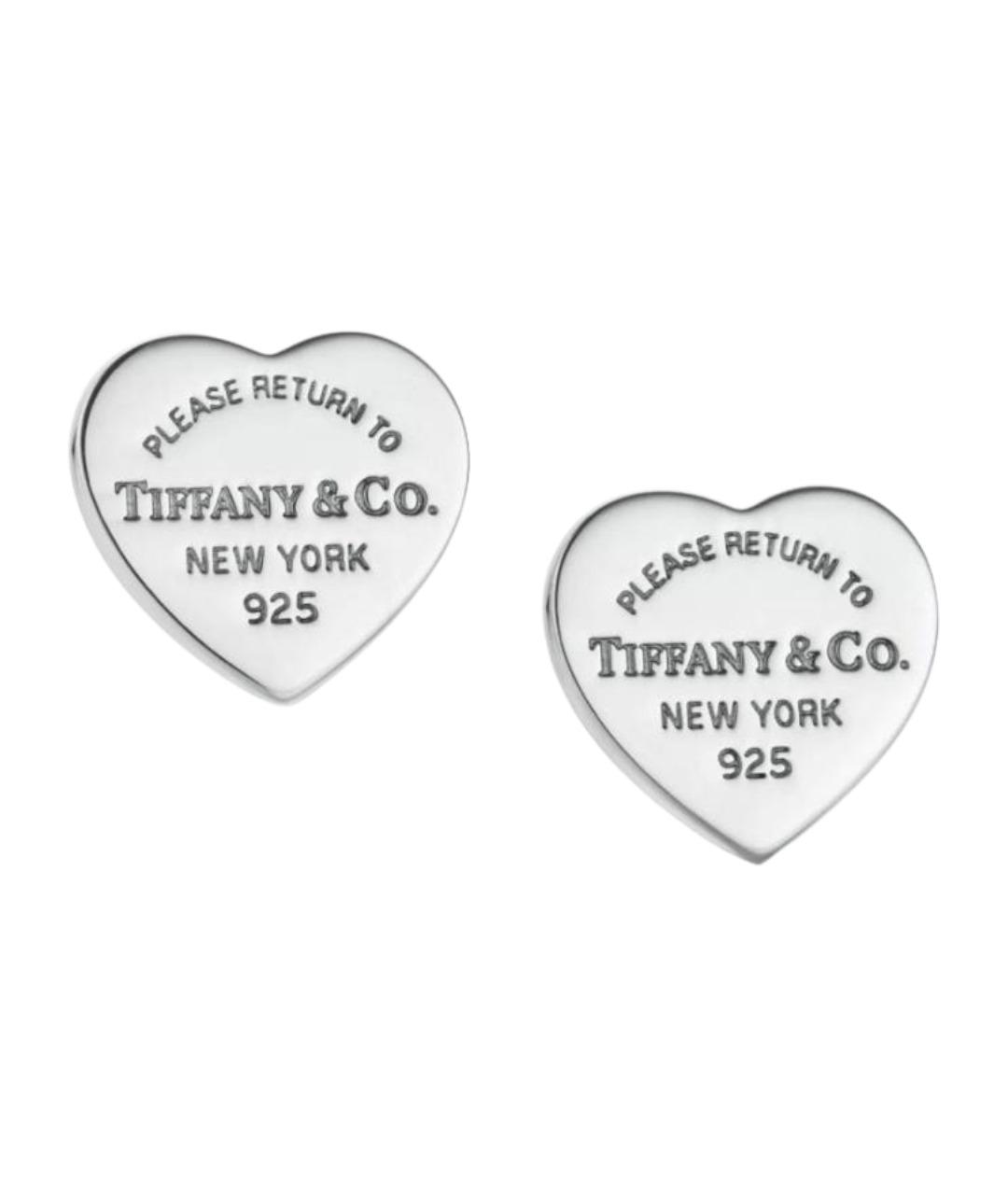 TIFFANY&CO Серебряные серебряные серьги, фото 1