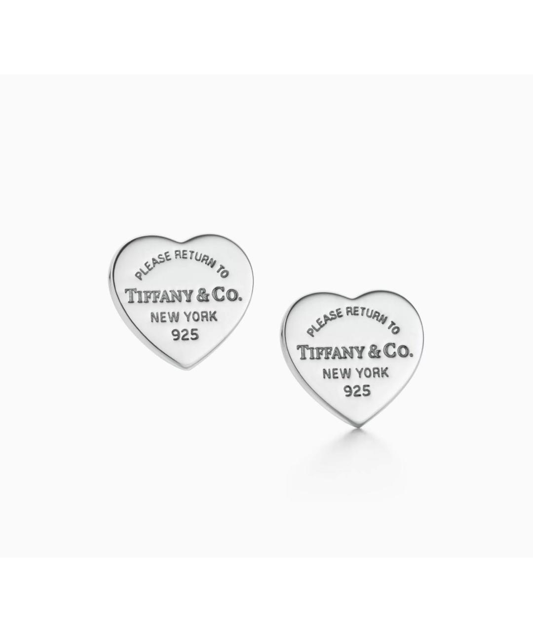 TIFFANY&CO Серебряные серебряные серьги, фото 5