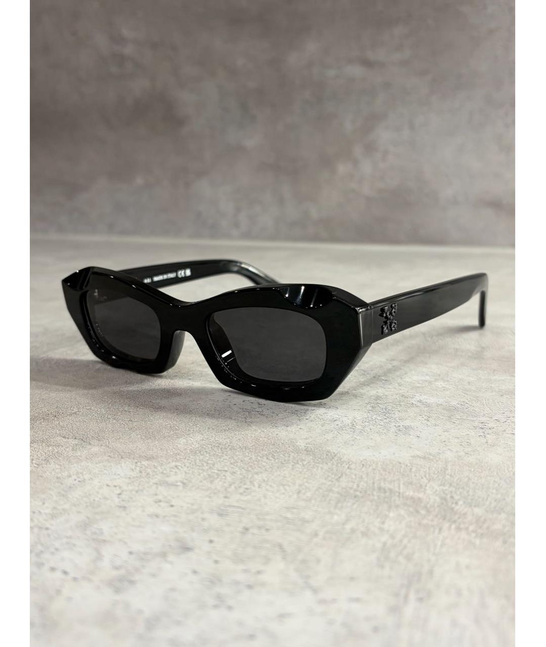 OFF-WHITE Черные солнцезащитные очки, фото 2