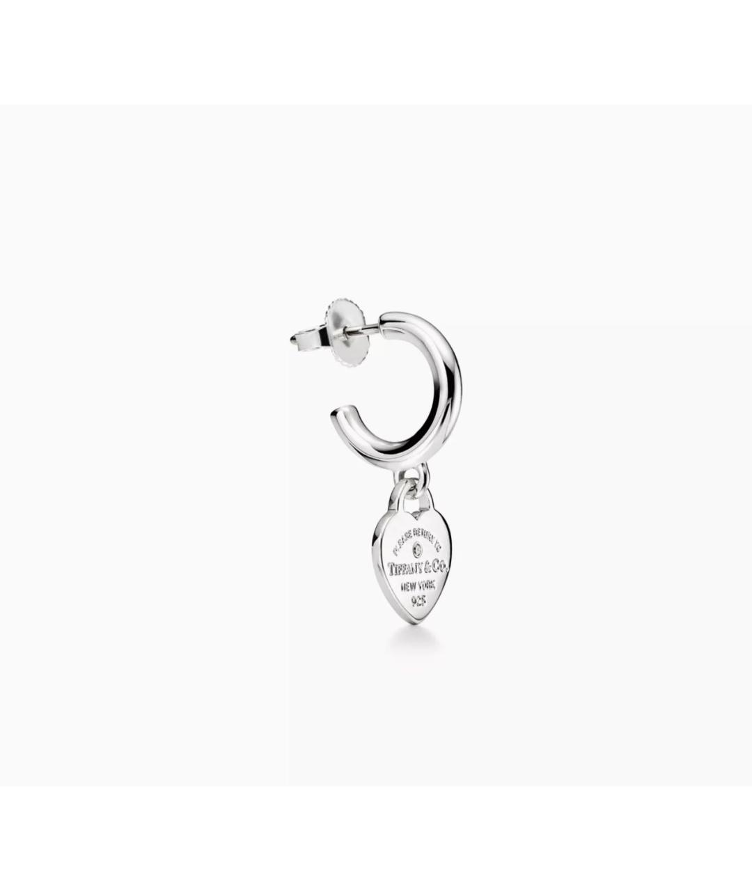 TIFFANY&CO Серебряные серебряные серьги, фото 3