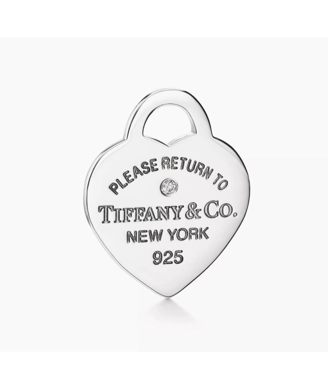TIFFANY&CO Серебряные серебряные серьги, фото 5