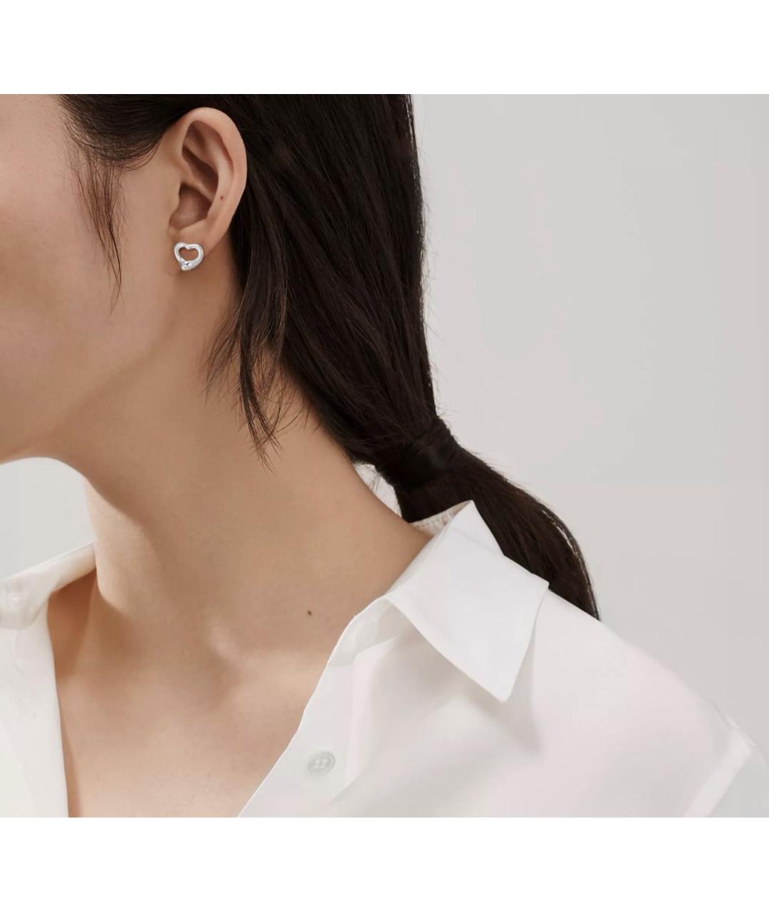 TIFFANY&CO Серебряные серебряные серьги, фото 2