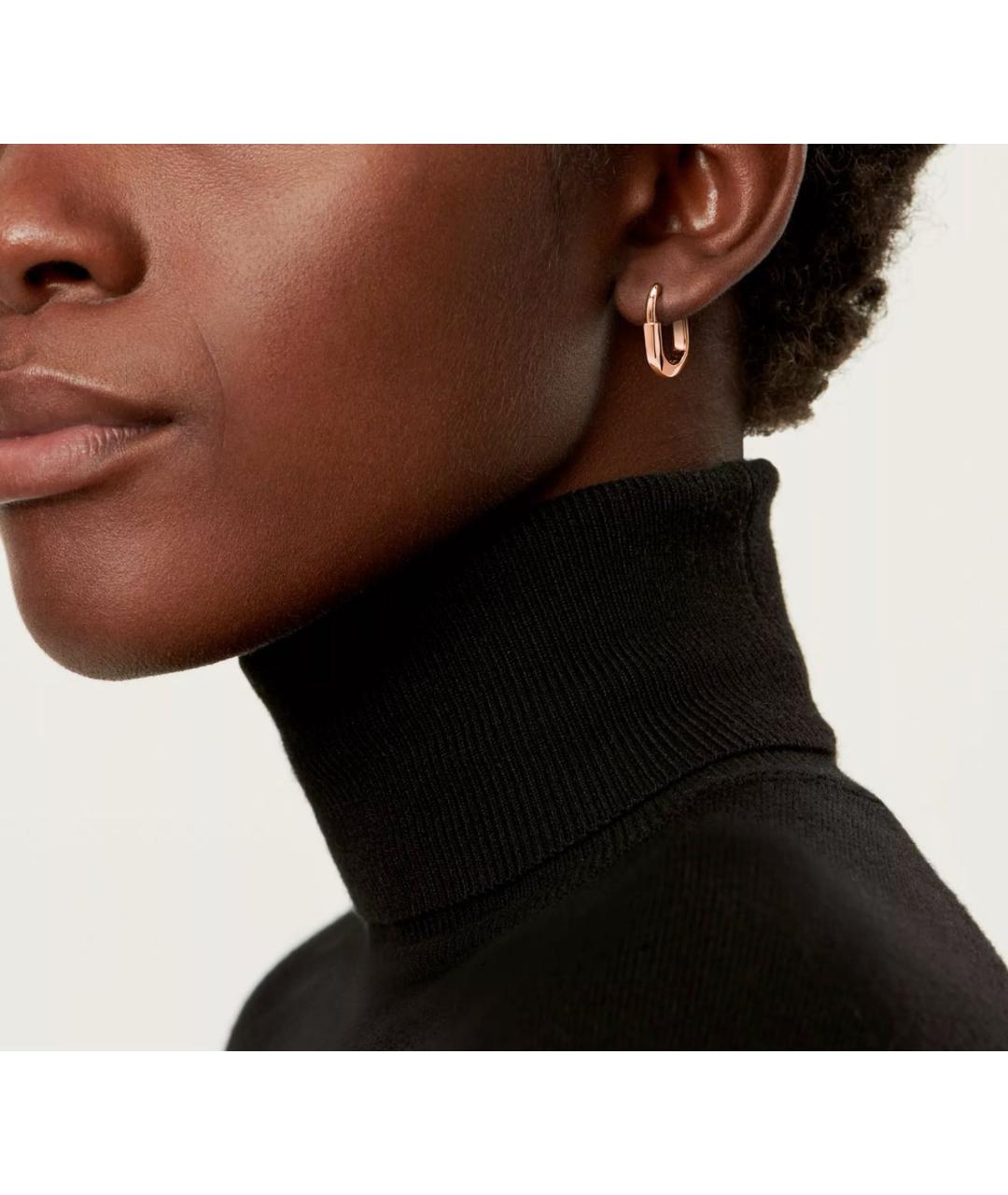 TIFFANY&CO Золотые серьги из розового золота, фото 2