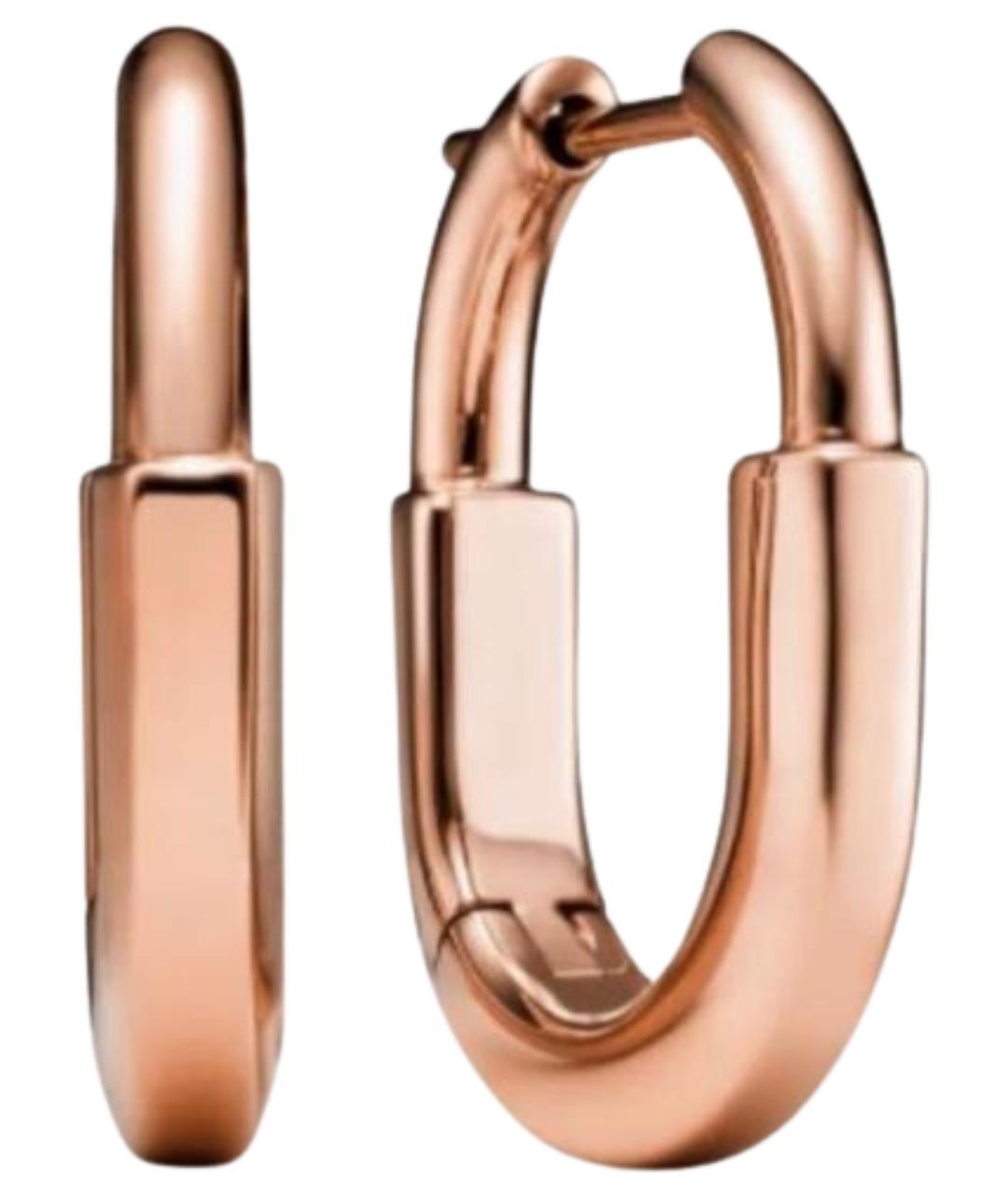 TIFFANY&CO Золотые серьги из розового золота, фото 1
