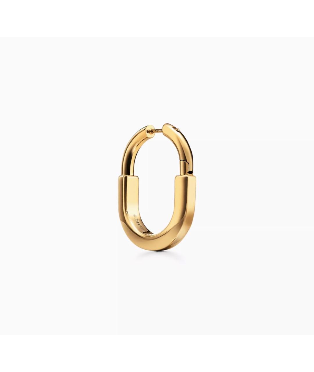 TIFFANY&CO Золотые серьги из желтого золота, фото 4