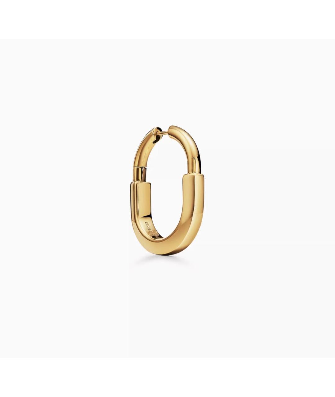 TIFFANY&CO Золотые серьги из желтого золота, фото 3