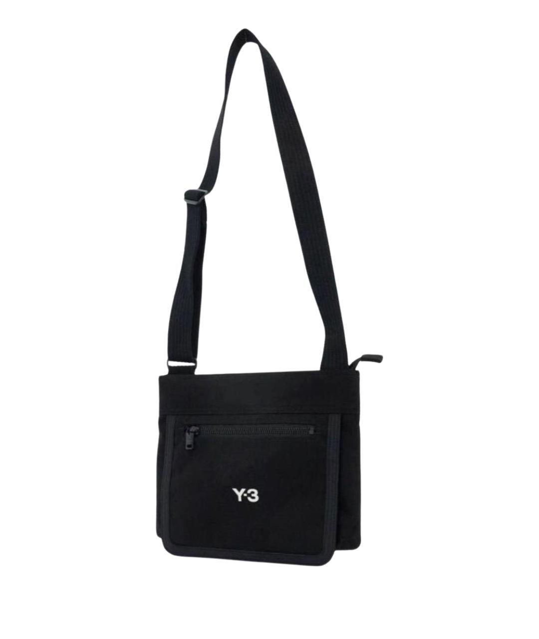 Y-3 Черная сумка на плечо, фото 1