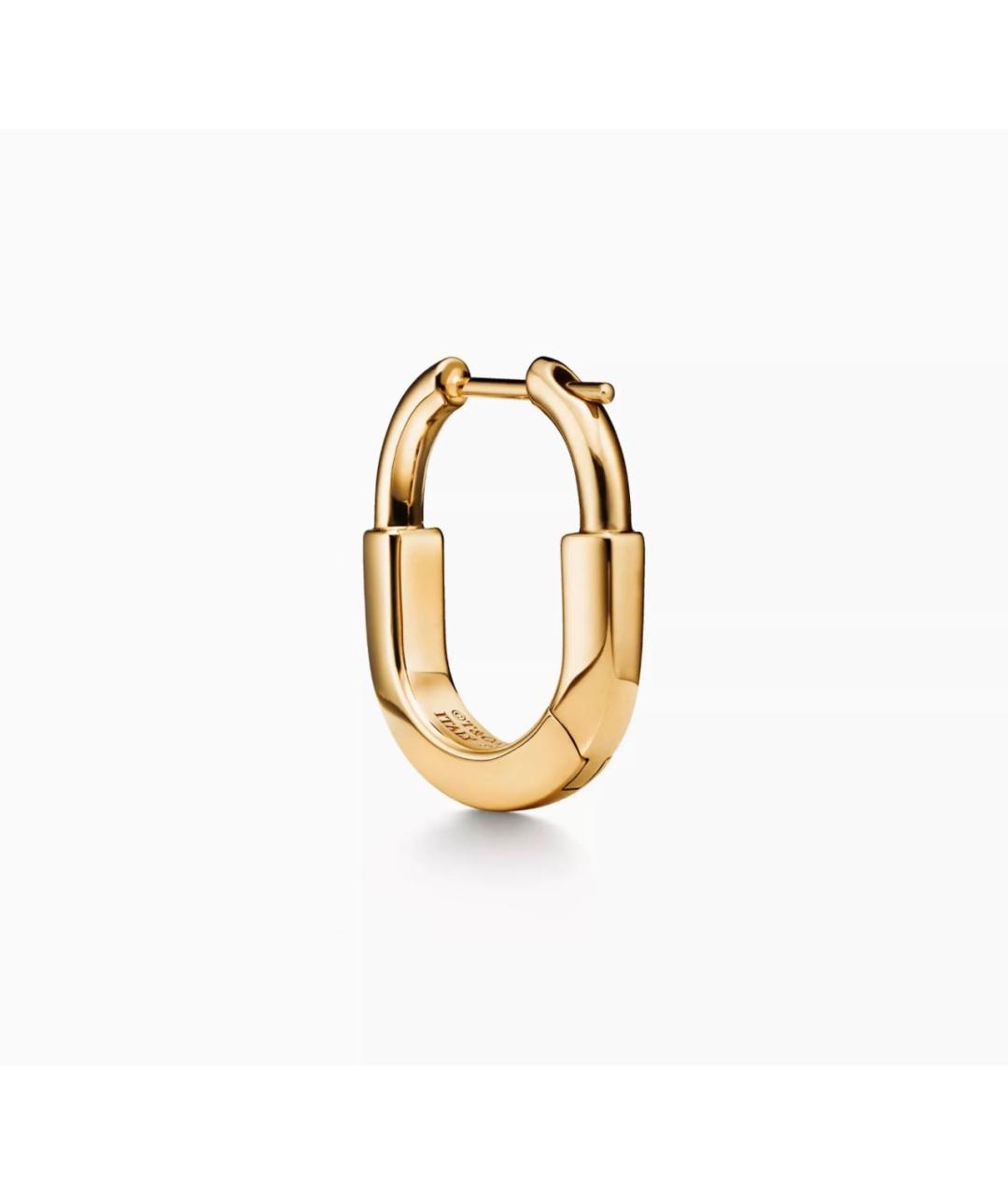 TIFFANY&CO Золотые серьги из желтого золота, фото 4