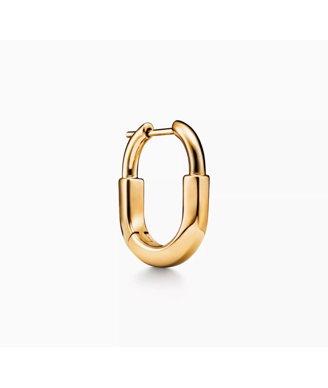 TIFFANY&CO Золотые серьги из желтого золота, фото 3