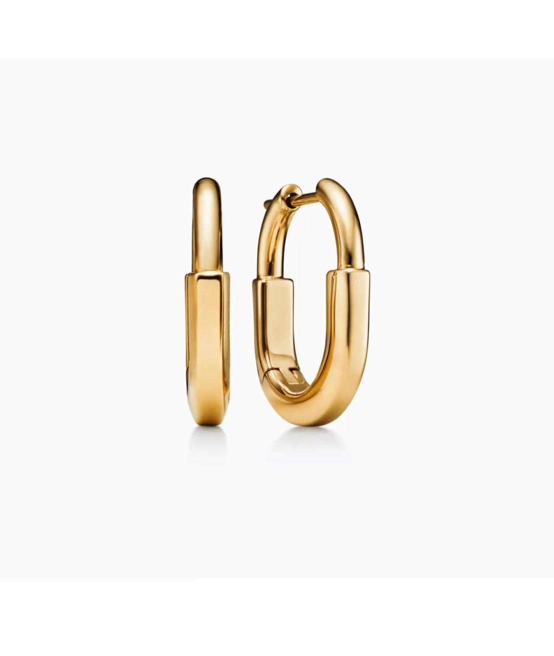 TIFFANY&CO Золотые серьги из желтого золота, фото 5