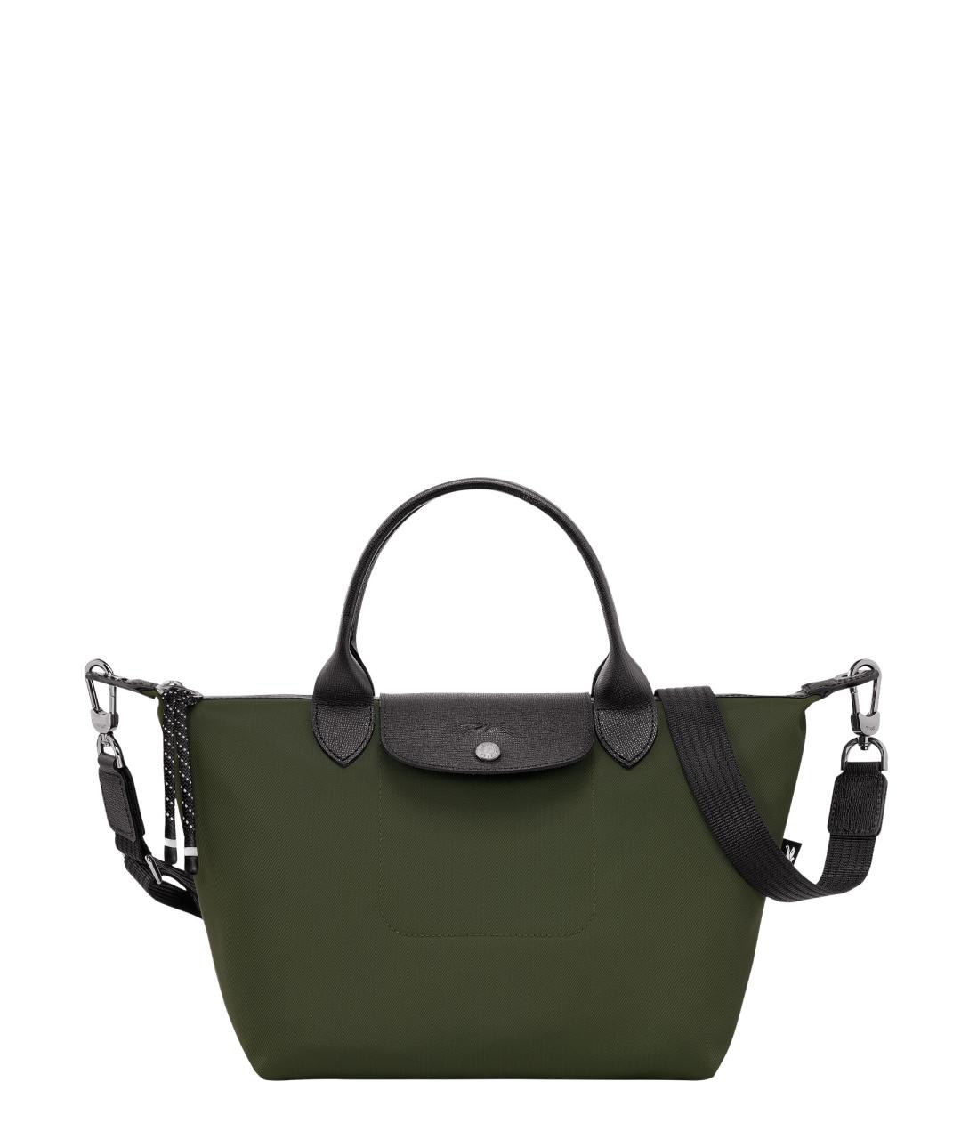 LONGCHAMP Хаки синтетическая сумка тоут, фото 1