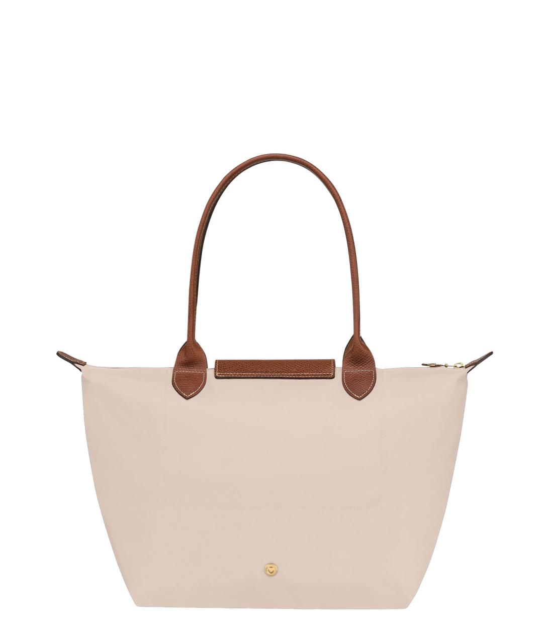 LONGCHAMP Белая синтетическая сумка тоут, фото 2