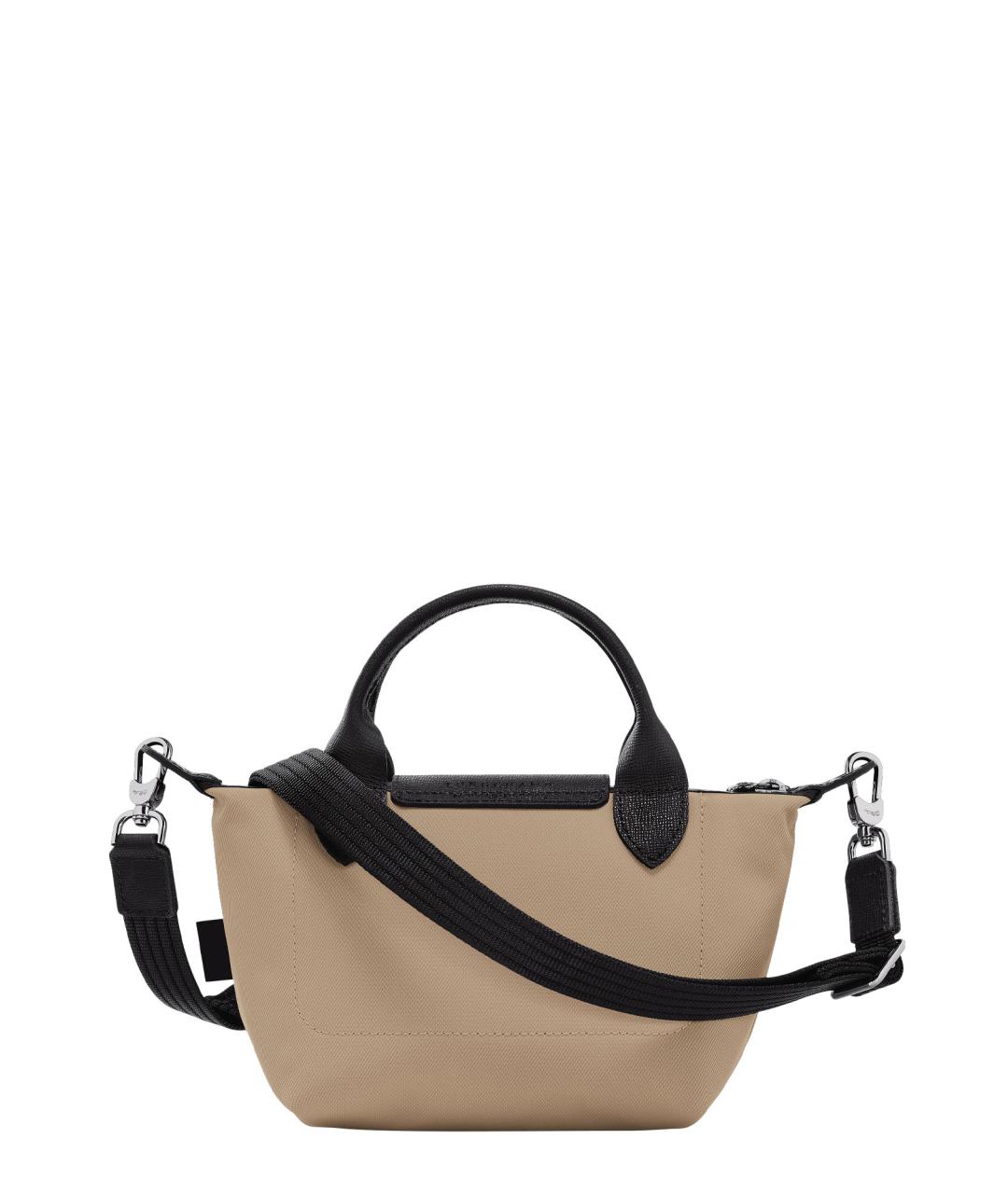 LONGCHAMP Бежевая синтетическая сумка тоут, фото 2