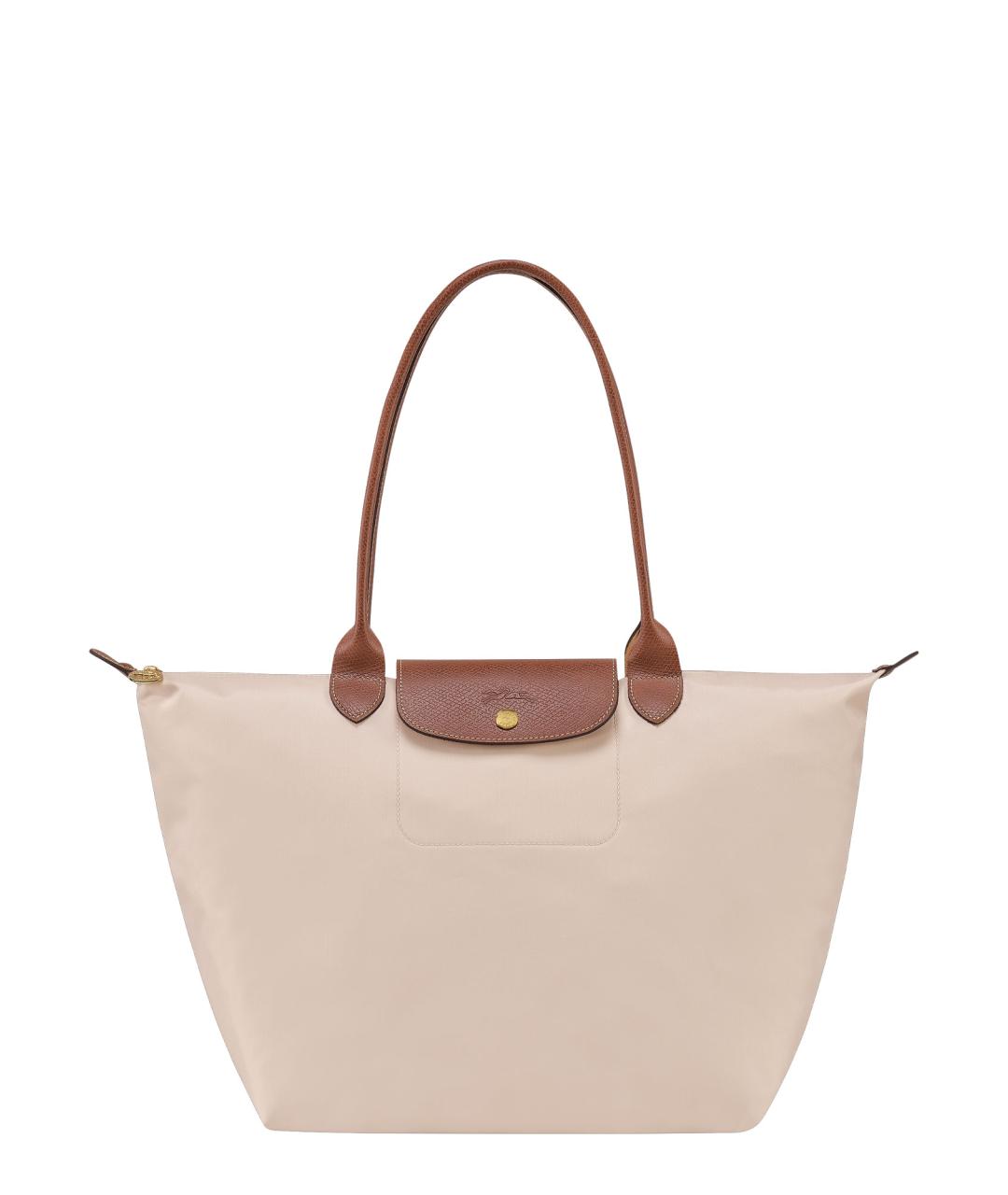 LONGCHAMP Бежевая сумка тоут, фото 1