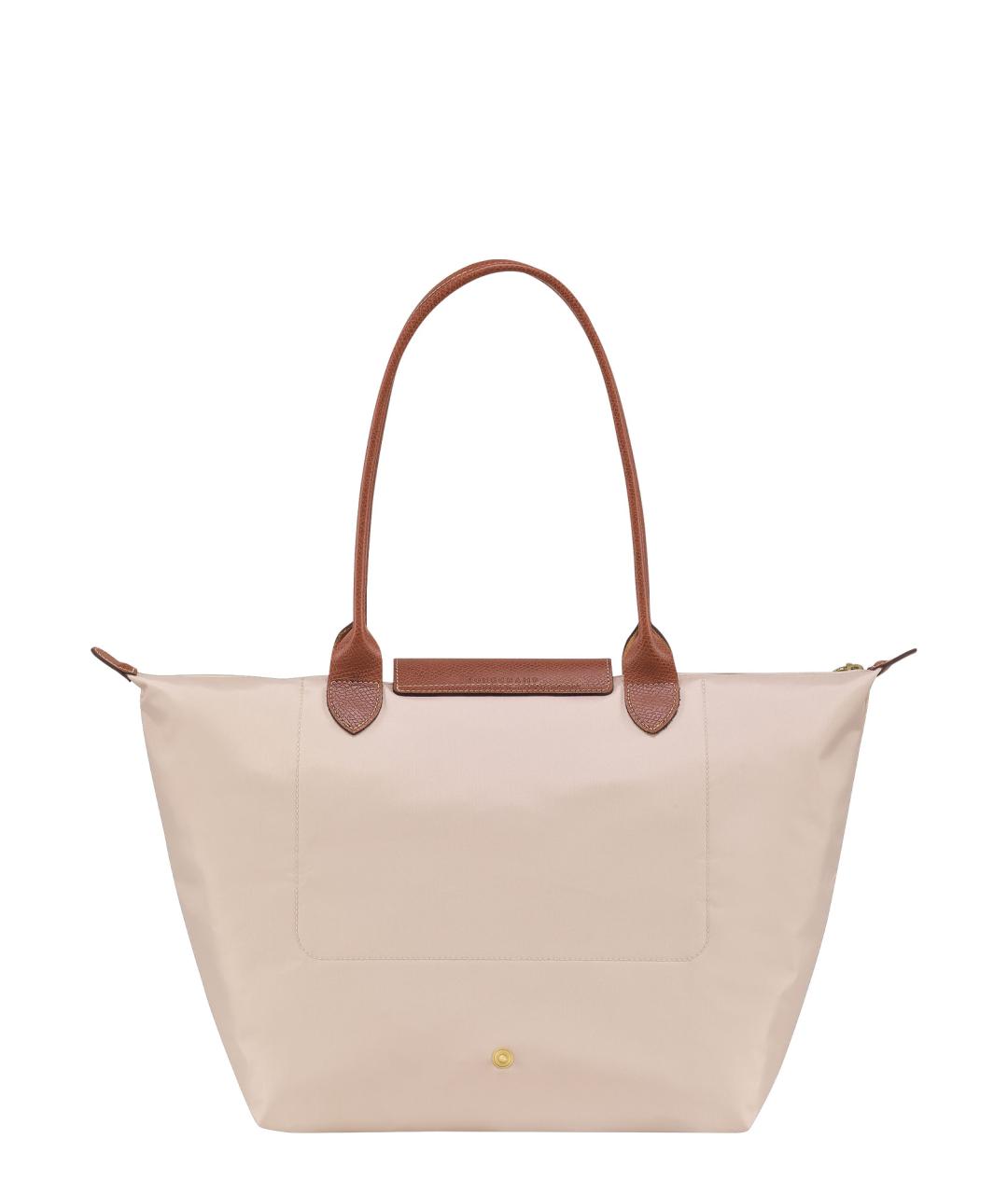 LONGCHAMP Бежевая сумка тоут, фото 2