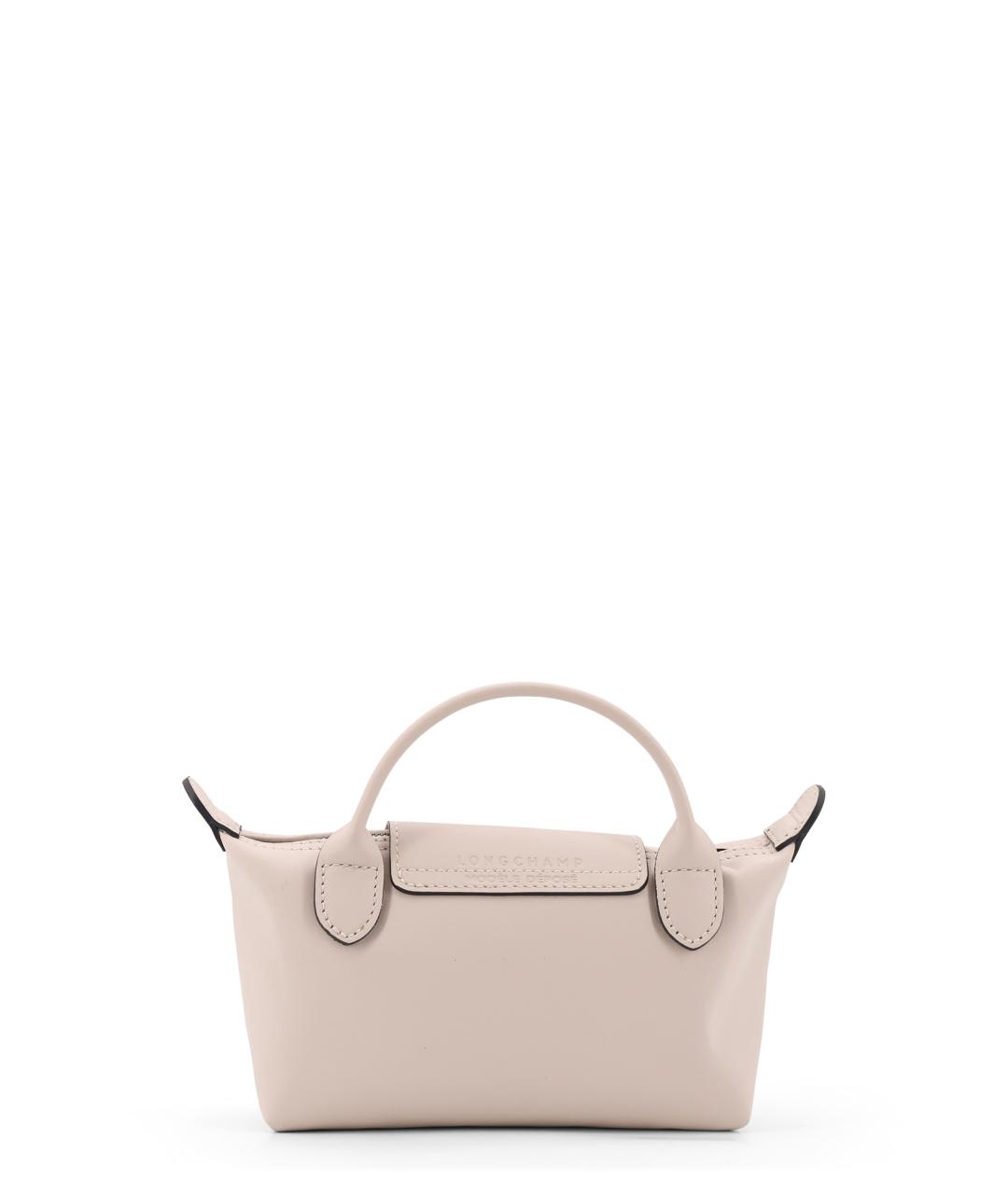 LONGCHAMP Белая синтетическая сумка тоут, фото 2