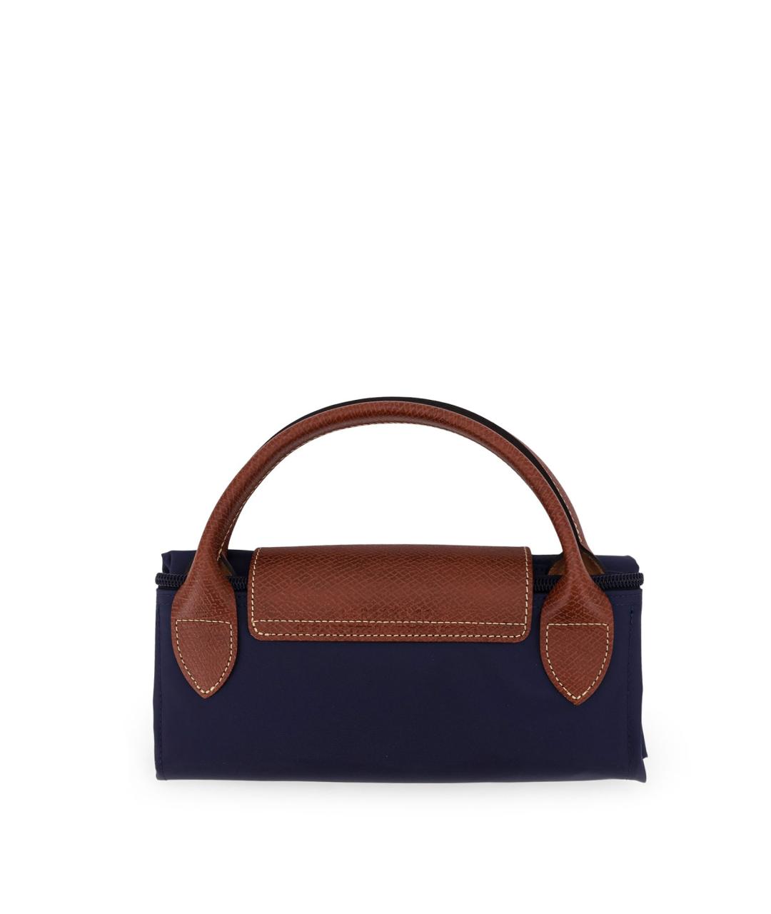LONGCHAMP Синяя синтетическая сумка тоут, фото 2