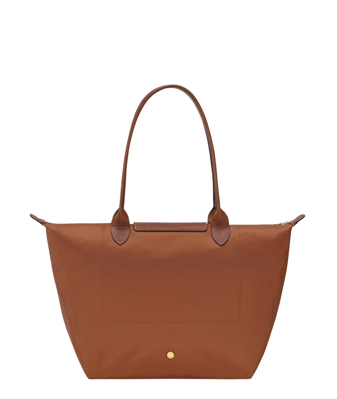 LONGCHAMP Коричневая синтетическая сумка тоут, фото 2