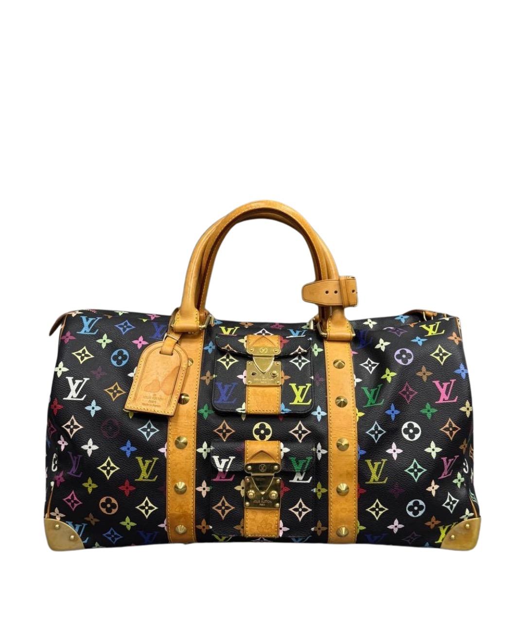 LOUIS VUITTON Черная дорожная/спортивная сумка, фото 1