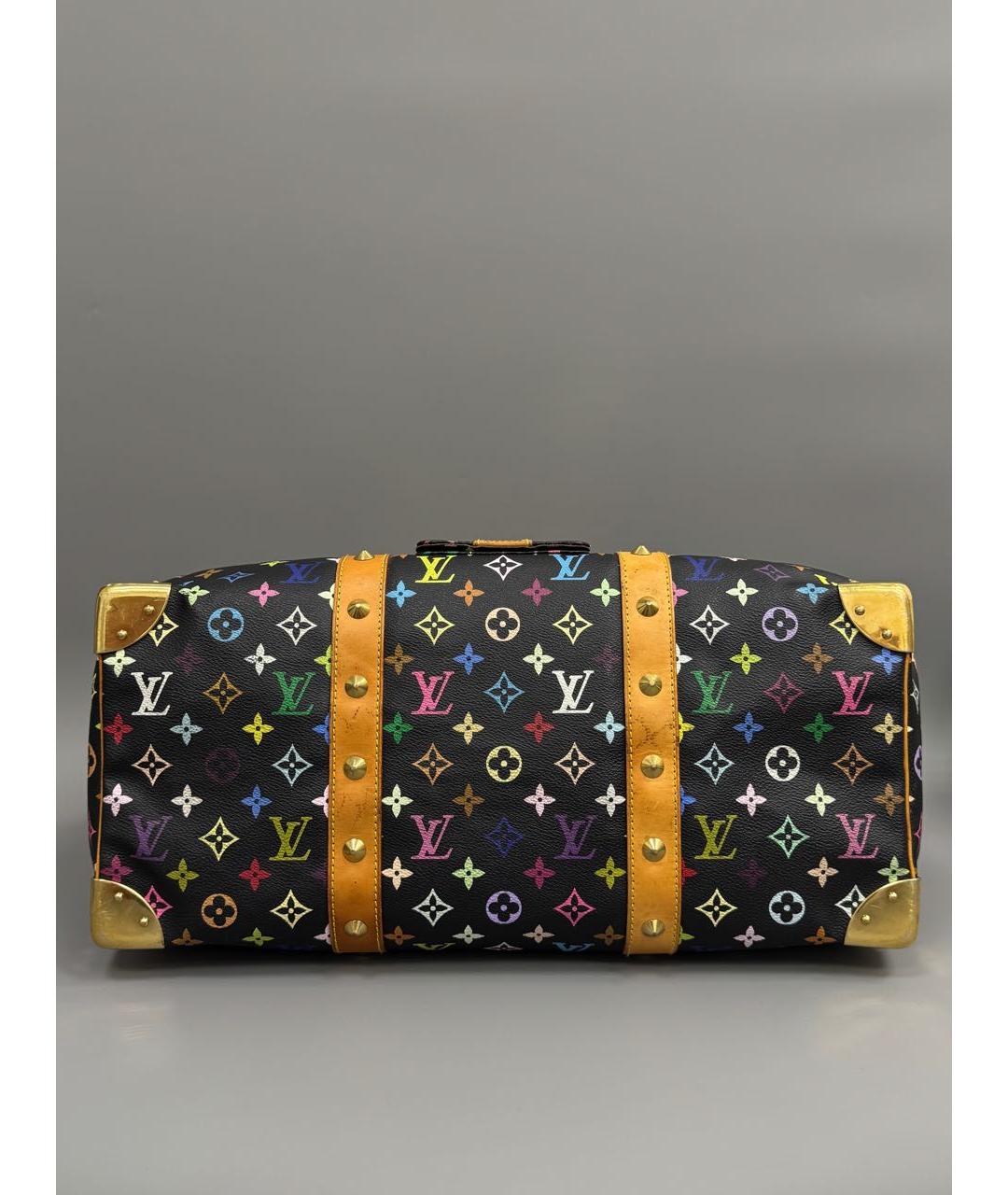 LOUIS VUITTON Черная дорожная/спортивная сумка, фото 5