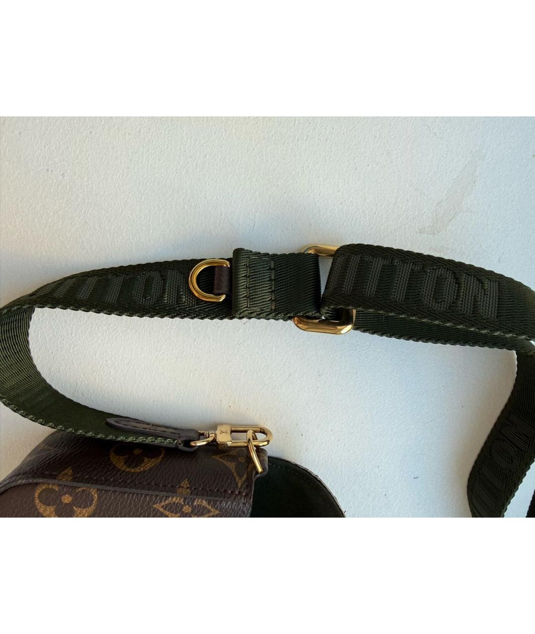 LOUIS VUITTON Коричневая сумка через плечо, фото 7