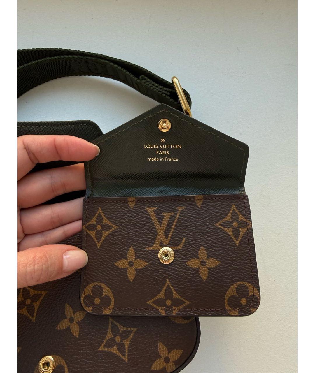 LOUIS VUITTON Коричневая сумка через плечо, фото 5