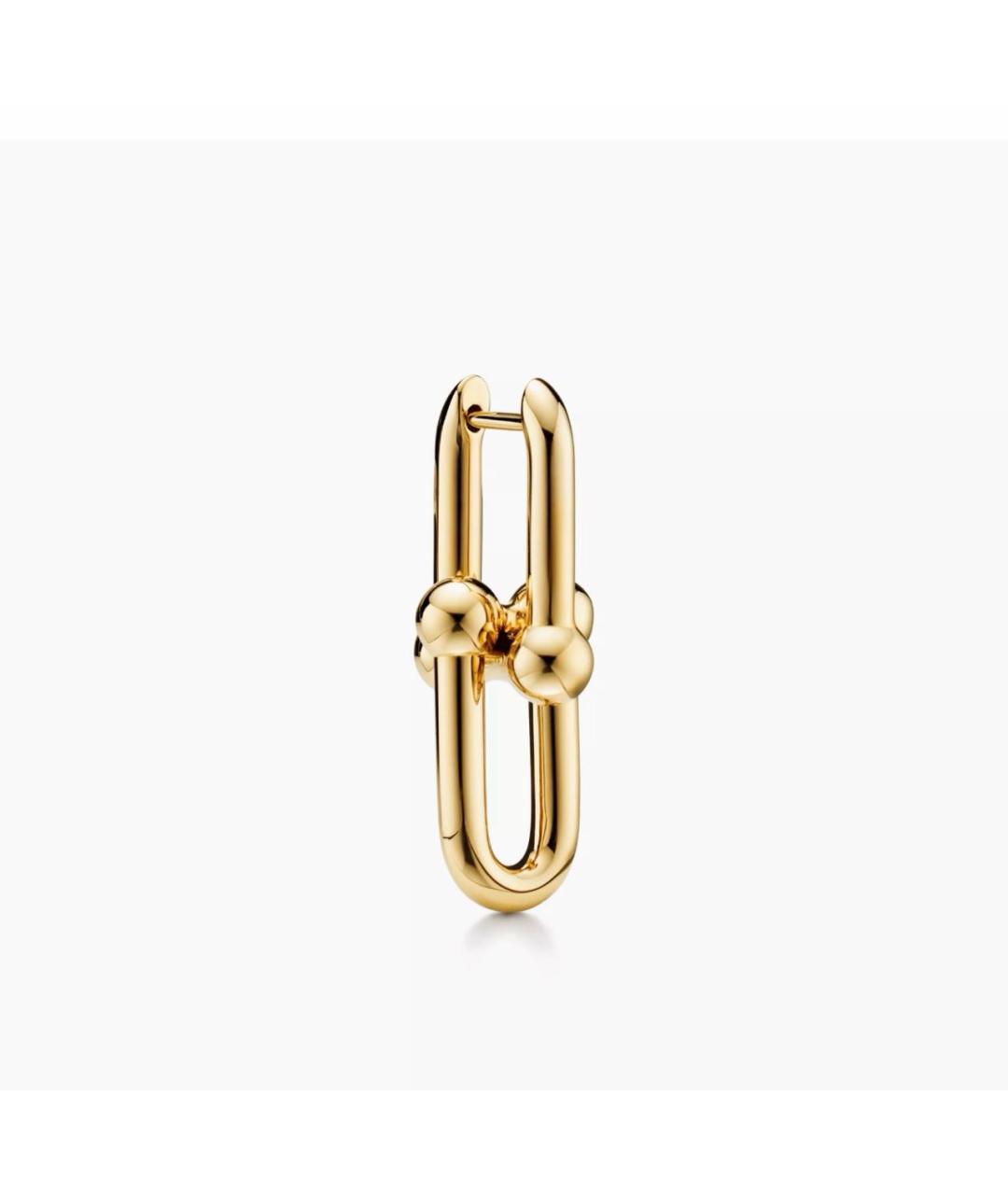 TIFFANY&CO Золотые серьги из желтого золота, фото 3