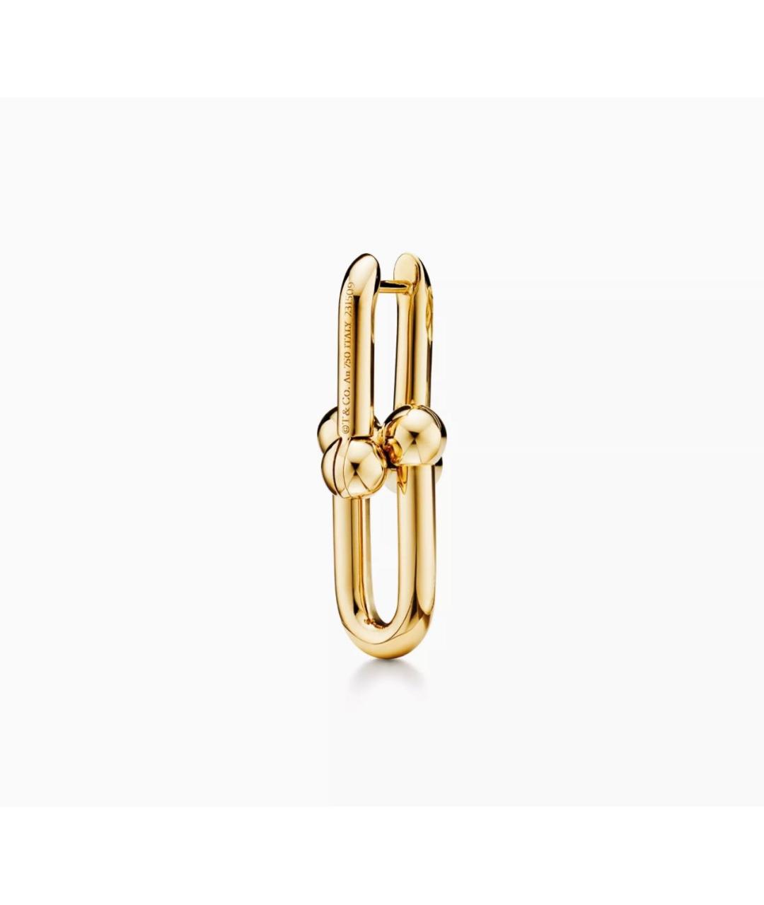 TIFFANY&CO Золотые серьги из желтого золота, фото 4