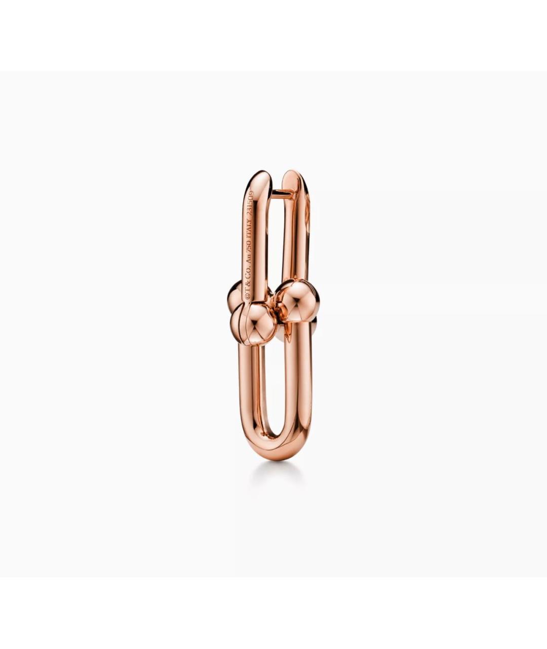 TIFFANY&CO Золотые серьги из розового золота, фото 4