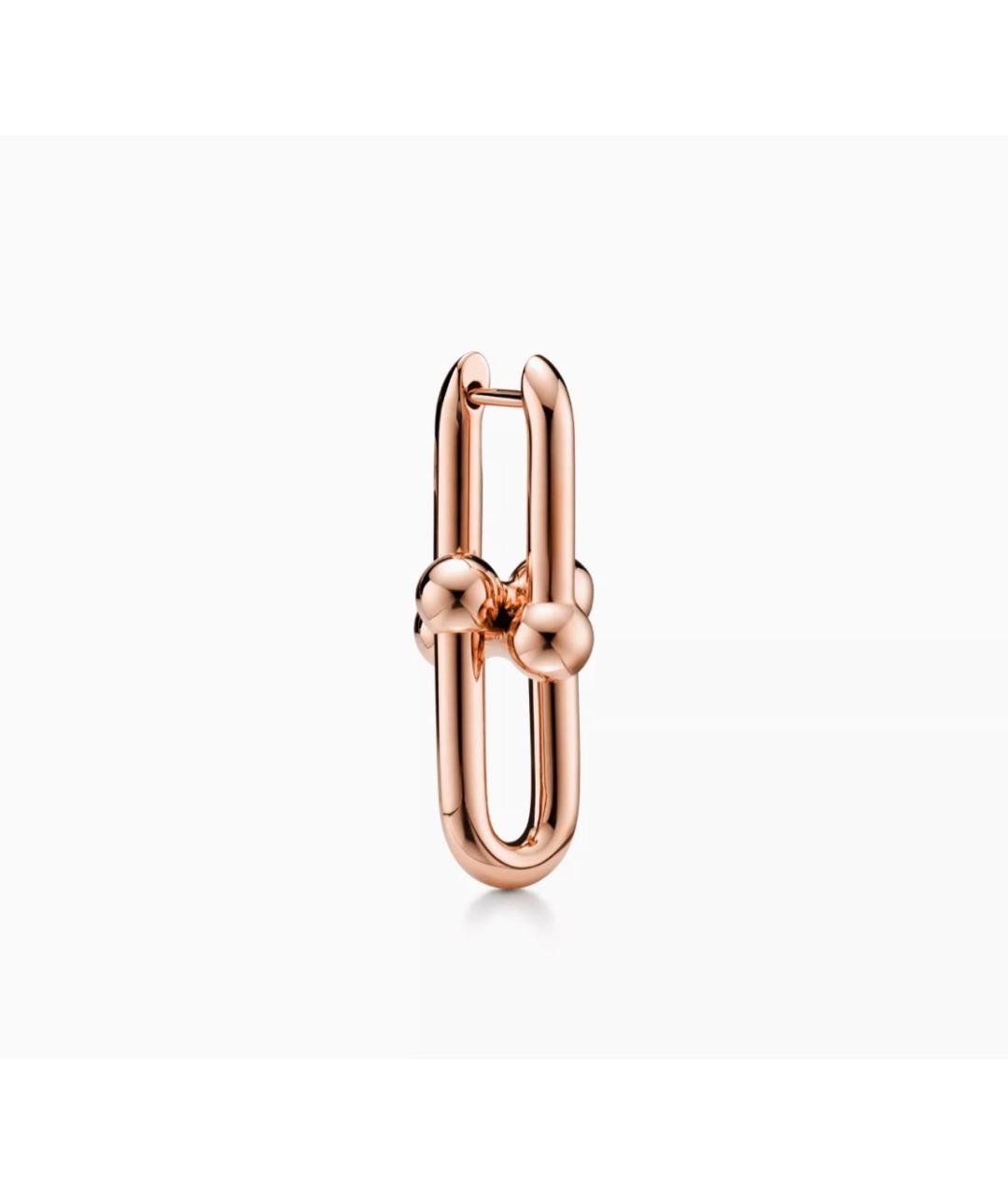 TIFFANY&CO Золотые серьги из розового золота, фото 3