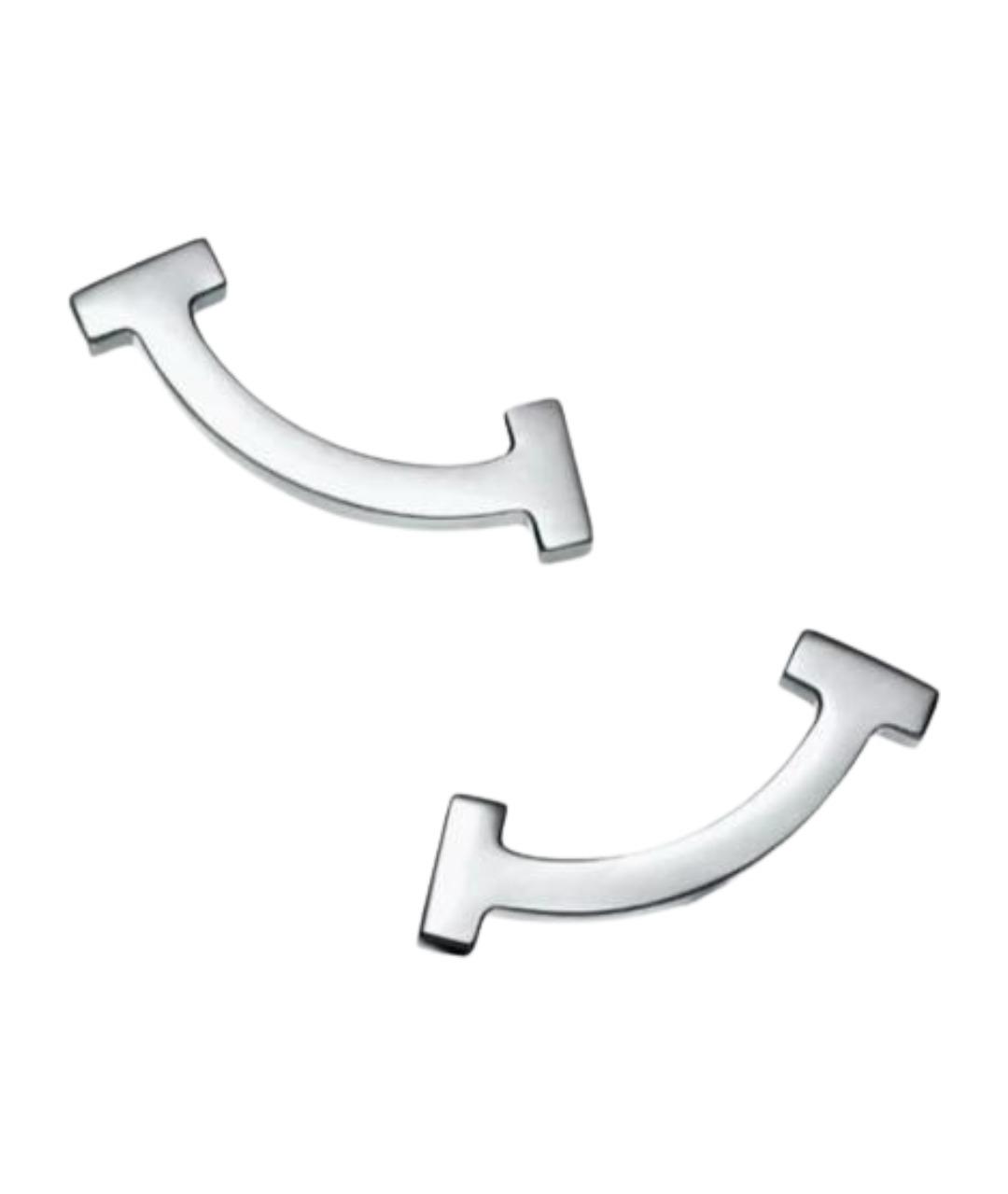 TIFFANY&CO Серебряные серьги из белого золота, фото 1