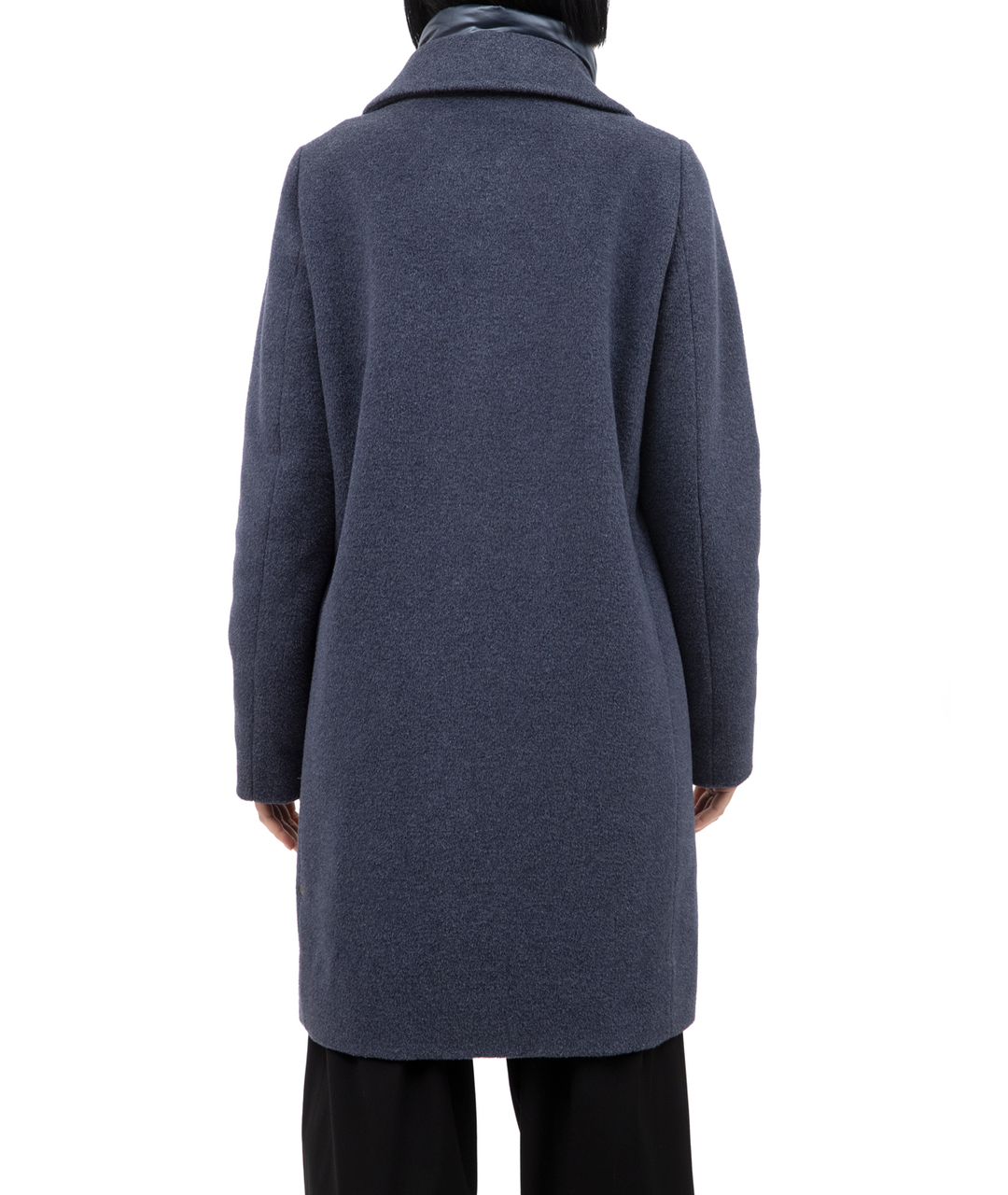 HERNO Синее кашемировое пальто, фото 5
