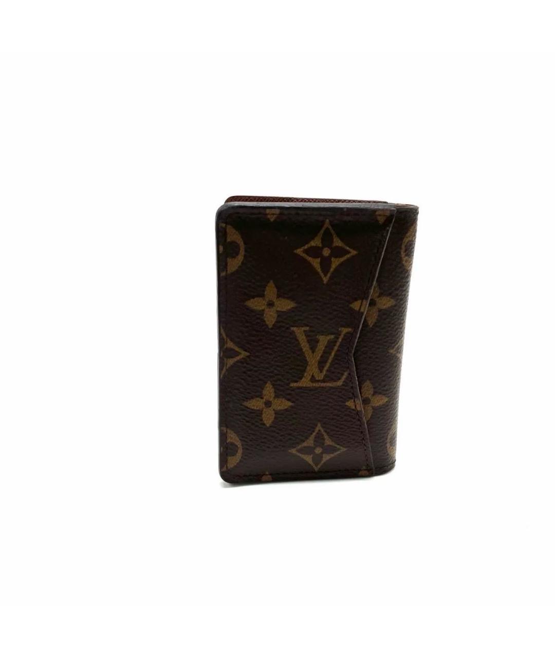 LOUIS VUITTON Коричневый кошелек, фото 2