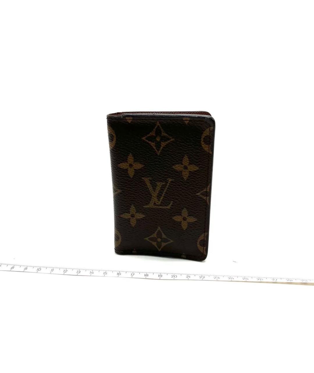LOUIS VUITTON Коричневый кошелек, фото 1