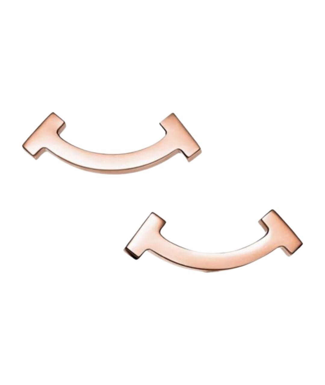 TIFFANY&CO Золотые серьги из розового золота, фото 1